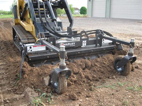 mini excavator harley rake|mini harley rake 48.